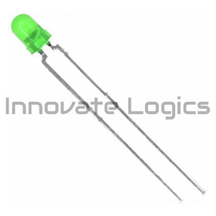 Green LED - 3mm (10 pieces)