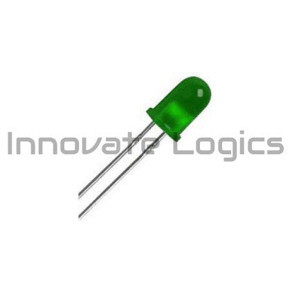 Green LED - 5mm (10 pieces)